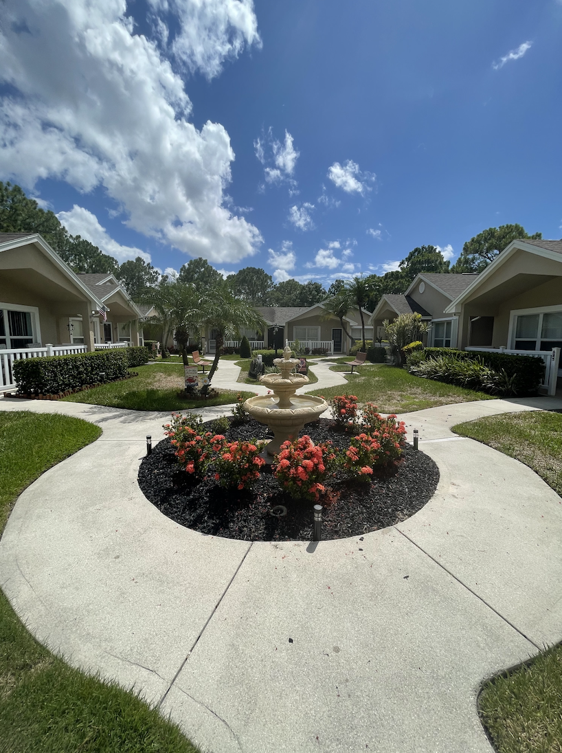 Community courtyard