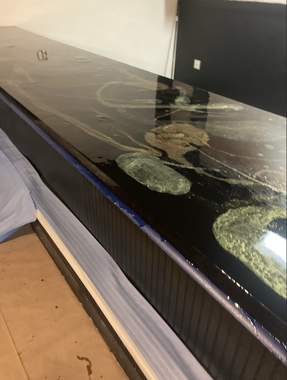 Epoxy countertop