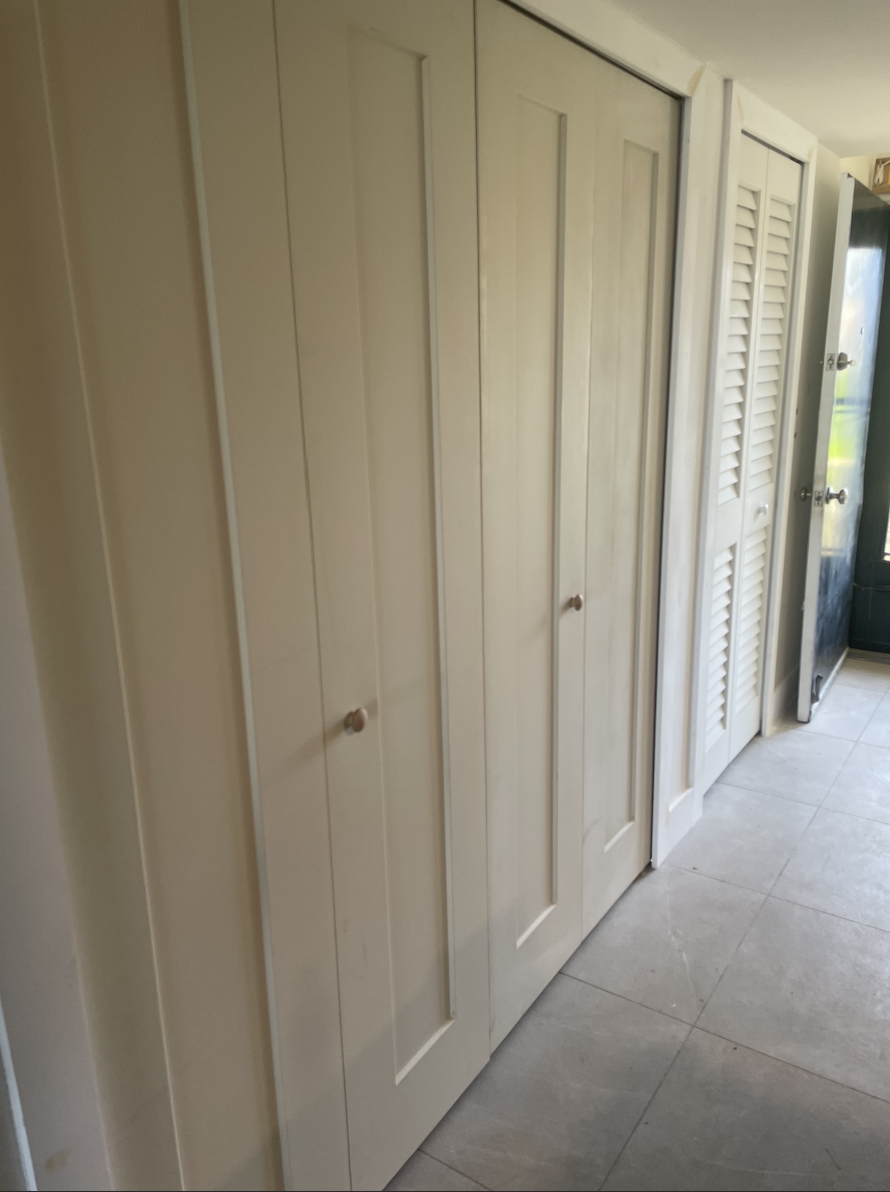 White interior doors